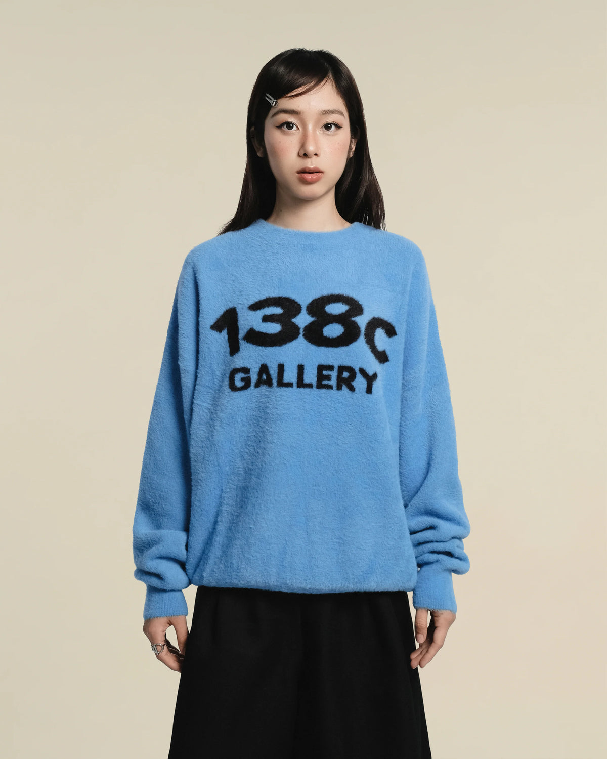 138Knitwear Love Knit Fuzzy Sweater