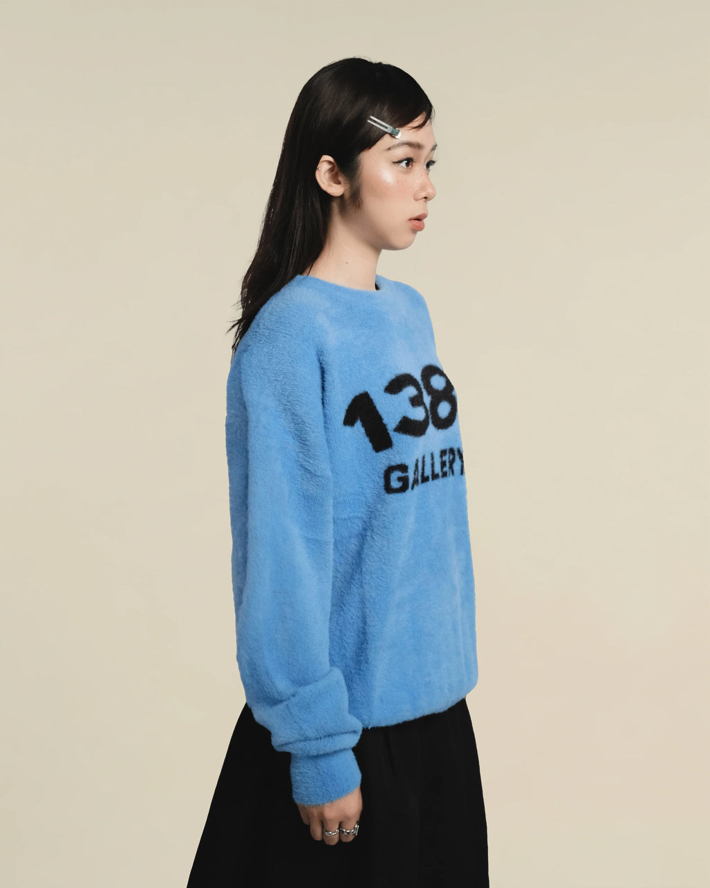 138Knitwear Love Knit Fuzzy Sweater