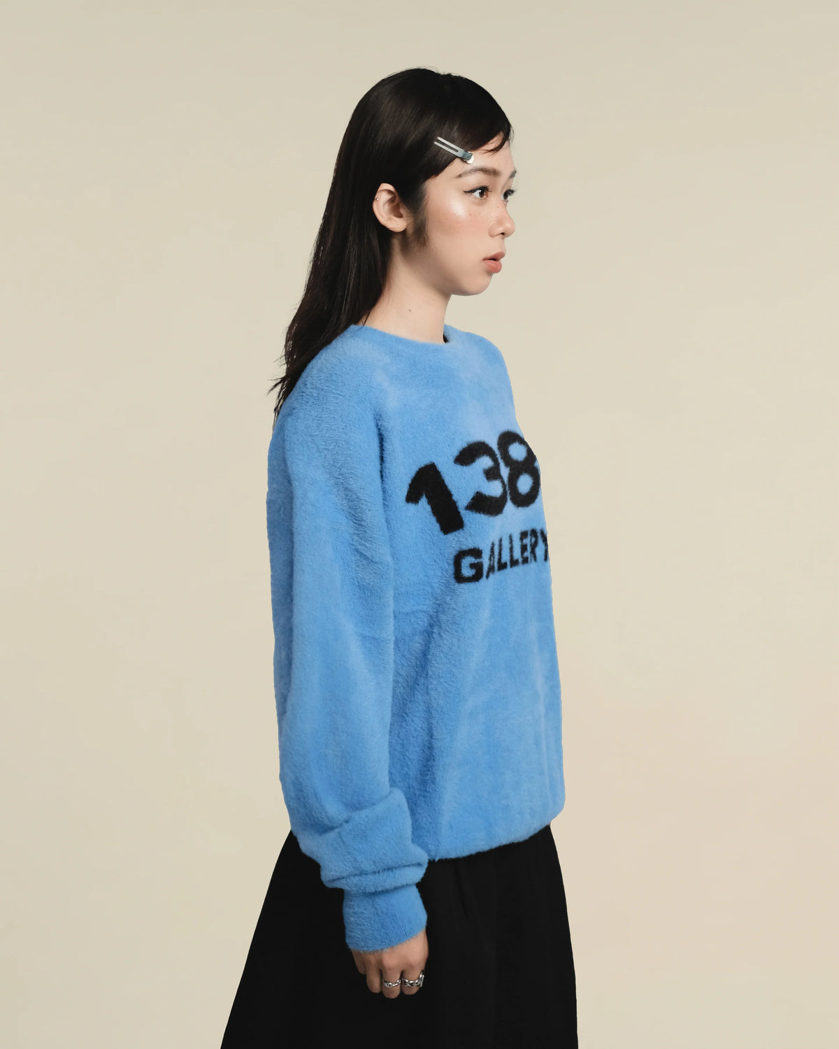 138Knitwear Love Knit Fuzzy Sweater