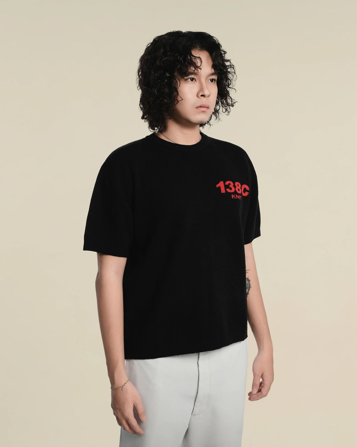 138Knitwear Signature Love Knit T-shirt