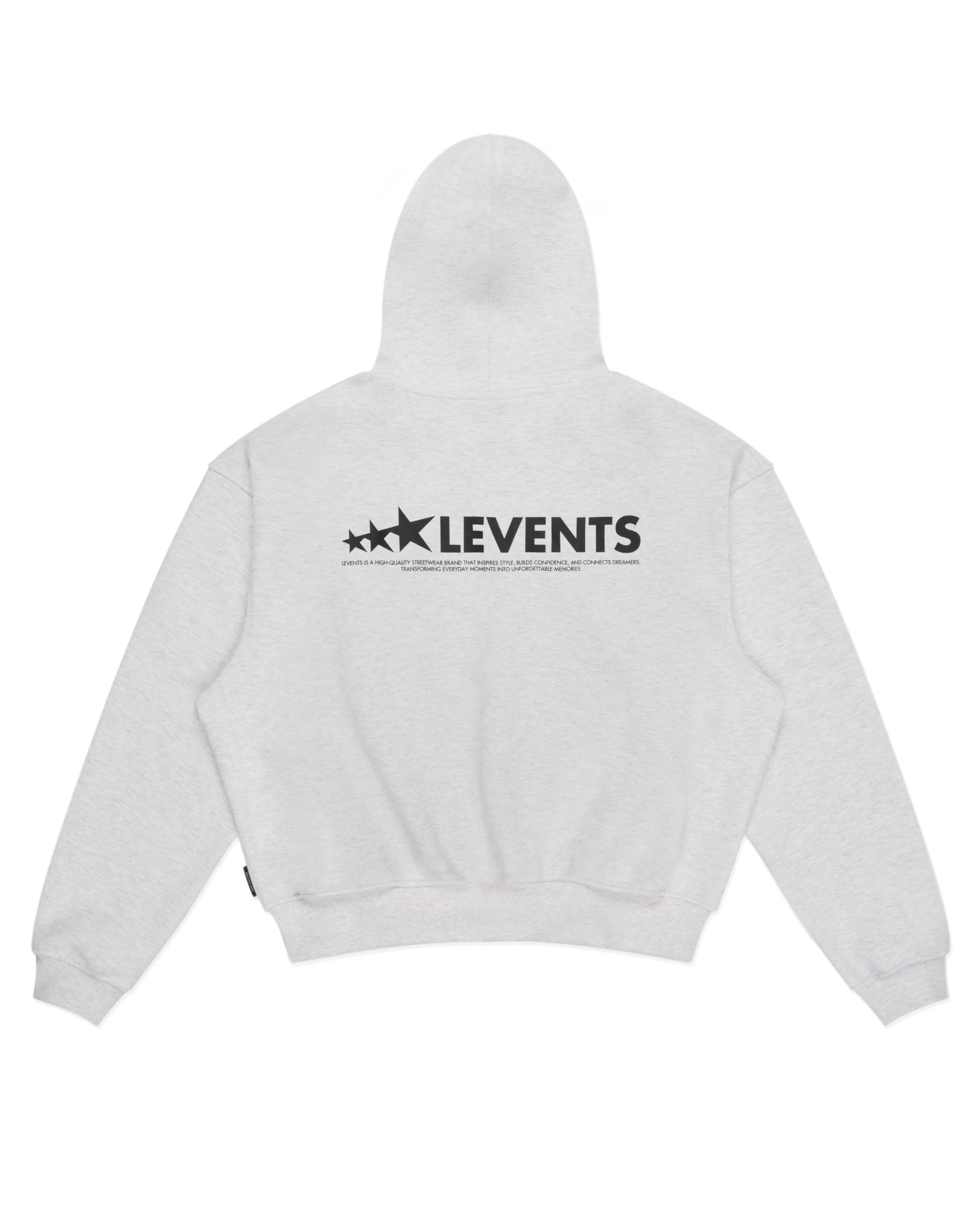 Levents® XL Logo Zipper Hoodie Boxy