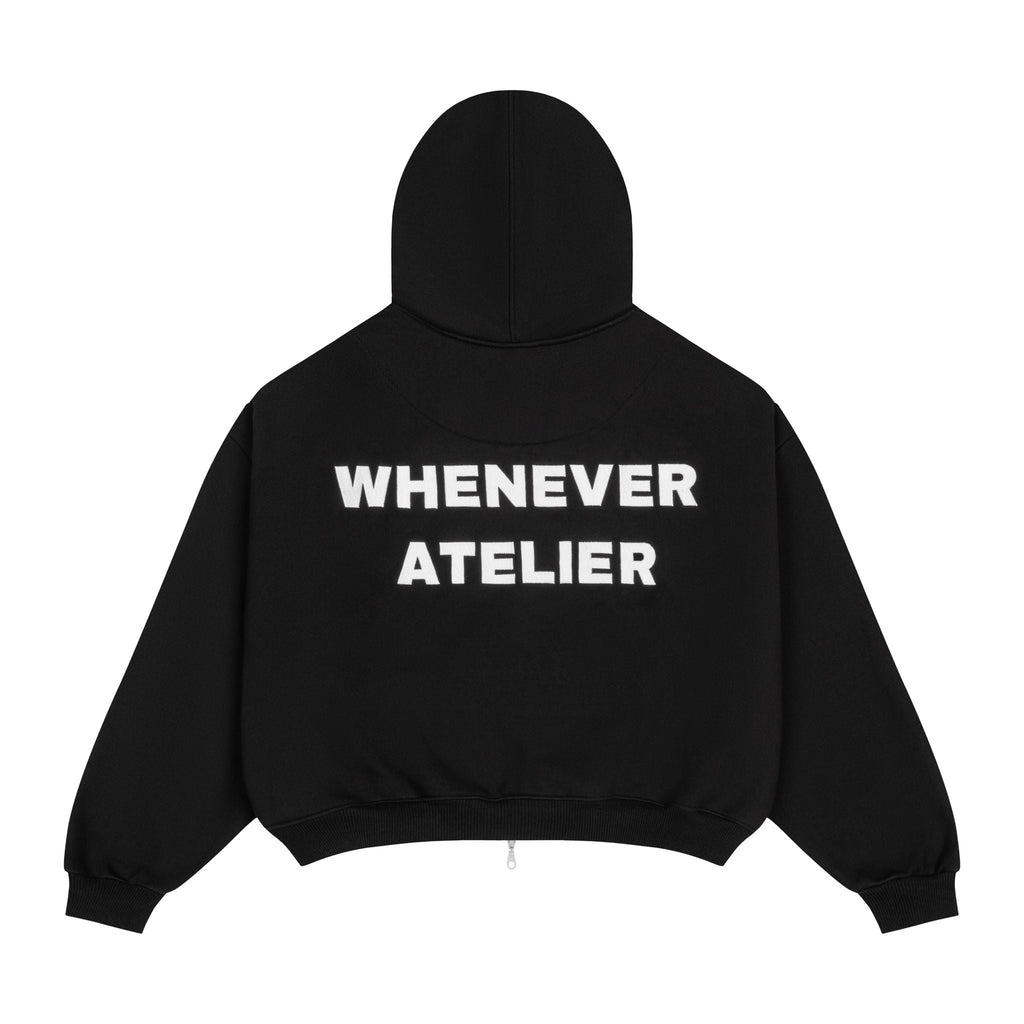 Whenever Basic Zip-up Hoodie